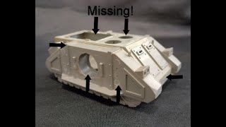 Replacing the missing parts of an original pattern Rhino from eBay [upl. by Assiron622]