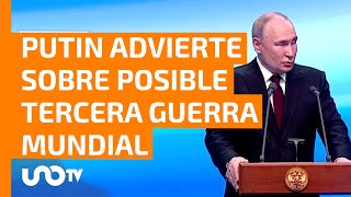 A un paso de la Tercera Guerra Mundial Putin lanza advertencia a Occidente [upl. by Jozef]