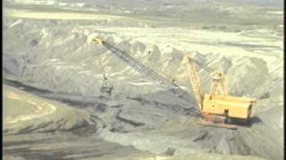 Historical Aerial shot of Glenharold Mine 1981 [upl. by Kreindler]