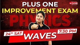 Plus One Improvement Exam  Physics  Waves  Exam Winner [upl. by Schultz]