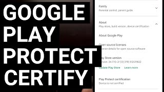 How to Manually Add a Device to Google Play Protect Certification [upl. by Nolana]