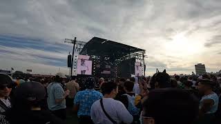 Porter Robinson  Second Sky 2022  bladee Full Performance from a distance [upl. by Aiken]