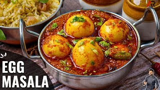 ডিমের এই রেসিপিটা দেখেনিন কত সহজ বানানো  Dhaba style egg masala in bengali egg recipes in bangla [upl. by Bilicki149]