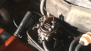 MECCANICA Carburatore Fiat Panda 1000 fire  Malfunzionamento [upl. by Antonietta652]