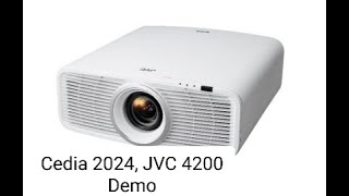 Cedia 2024 New JVC RS4200 demo [upl. by Aker]