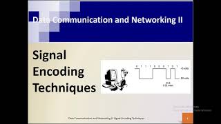 Signal Encoding Techniques  Part 1 [upl. by Drawd]