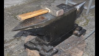 Making a 100kg  220lbs Blacksmiths Anvil from Scratch [upl. by Euqinomahs]