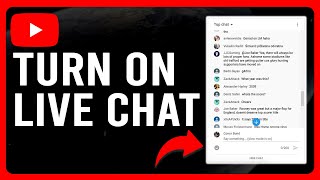 How To Turn On Live Chat On Youtube How To Enable and Use Live Chat On Youtube [upl. by Kori899]