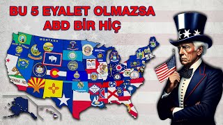 Amerika Birleşik Devletlerinin En Önemli 5 Eyaleti [upl. by Shirley235]