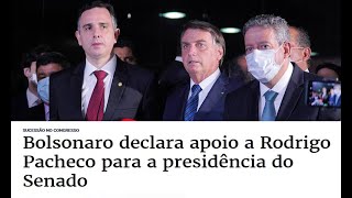 TEATRO DAS TESOURAS  Pacheco e Lira foram eleitos com o apoio de Bolsonaro amp Cia [upl. by Akinahc]