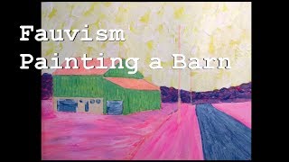 How to Paint Fauvism Acrylic Painting [upl. by Circosta]