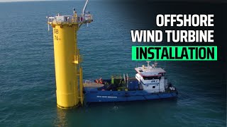 How are offshore wind turbines installed [upl. by Mars]