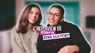 LINTERVIEW DE CLARA StarAcademy [upl. by Mcspadden]