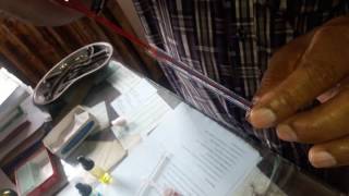 PCV  Packed Cell Volume  Hematocrit estimation  Physiology practical [upl. by Terrye]