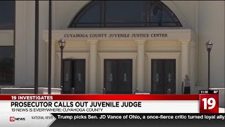 Cuyahoga County Prosecutor calls out juvenile court judge on light sentence for violent offender [upl. by Wallie]