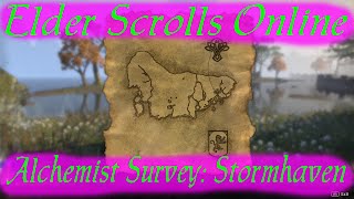 Alchemist Survey Stormhaven Elder Scrolls Online [upl. by Illom]