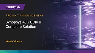 Synopsys 40G UCIe IP Product Update  Synopsys [upl. by Enaed]