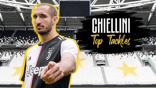 The Best of Giorgio Chiellini’s Defence amp Tackles  Juventus [upl. by Croteau]