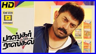 Arvind Swamy Intro Scene  Bhaskar Oru Rascal Movie Scenes  Arvind Swamy fights with goons [upl. by Leonidas]