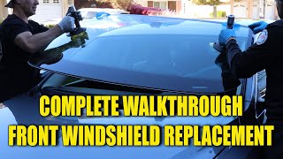 Professional Windshield Replacement  Complete quotProquot Tutorial 20122015 VW Passat [upl. by Yesoj575]