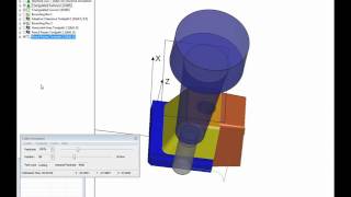 NCG CAM 5axis Swarf Machining [upl. by Cagle]