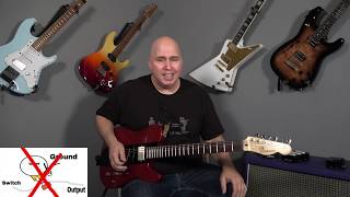 How To Use A Treble Bleed On Guitar [upl. by Ahsieka]