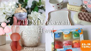 BIG HAUL TEMU  Je test du maquillage Kawaii [upl. by Harri]