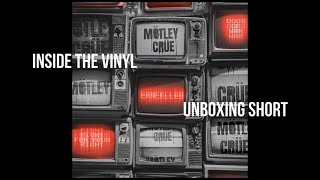 INSIDE THE VINYL  UNBOXING SHORT MOTLEY CRUE  CANCELLED [upl. by Yenruoc577]