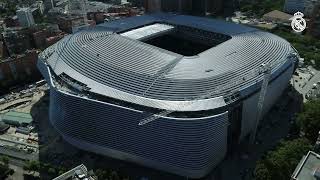 Real Madrid reveals revamped Santiago Bernabéu [upl. by Berkley]