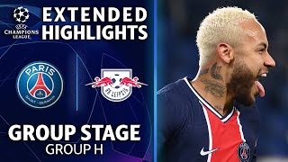 Paris SaintGermain vs RB Leipzig Extended Highlights  UCL on CBS Sports [upl. by Tabitha227]