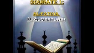 Récitation du Saint Coran Français Arabe  Sourate 1  Al Fatiha [upl. by Geoff589]