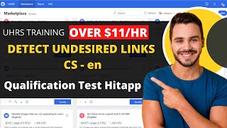 UHRS Training Detect Undesired Links CS  en  Qualification Test Hitapp [upl. by Anilam]