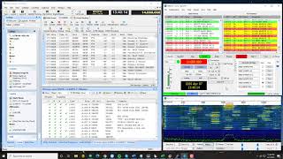 Ham Radio Deluxe and WSJTX Demo [upl. by Shakti]