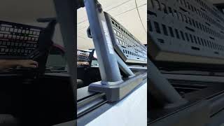 Ram 2500 Rebel Retrax Tonneau Cover Yakima Bed Rack amp NFab Running Boards [upl. by Anehsat]