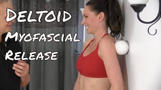 Deltoid Myofascial Release  Ask Dr Abelson [upl. by Amalee]