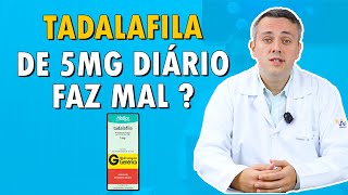 Tadalafila 5mg Diário Faz Mal  Dr Claudio Guimarães [upl. by Lengel179]