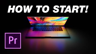 Adobe Premiere Pro Tutorial How To Start For Beginners [upl. by Anirhtak]