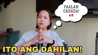 AALIS NA NG CANADA DAHIL DITO NAKAKABAHALA NA  heyitsfey [upl. by Yeh190]