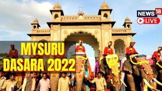 Mysore Dasara 2022  Mysore Dasara Celebration  Mysore Dasara Elephant 2022  Mysore Dasara LIVE [upl. by Hasseman921]