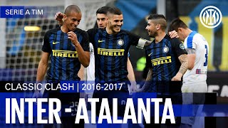 CLASSIC CLASH  INTER 71 ATALANTA 201617  EXTENDED HIGHLIGHTS ⚽⚫🔵 [upl. by Bryant]