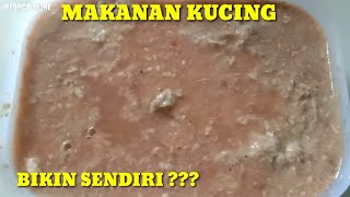 SANGAT MUDAH CARA MEMBUAT MAKANAN KUCING DARI TEMPE DAN IKAN TINGKOL DI CAMPUR AGAR AGAR [upl. by Lauhsoj]