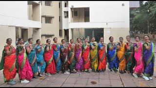 Aishwarya Residency  A Ganpati Lezim Dance Performance 2024 [upl. by Aharon]