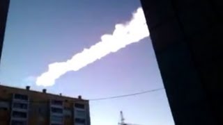 Meteorito cai na Rússia [upl. by Hanfurd]