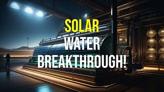 Transform DESERTS with SOLARPOWERED Desalination Systems  WATER Revolution [upl. by King]