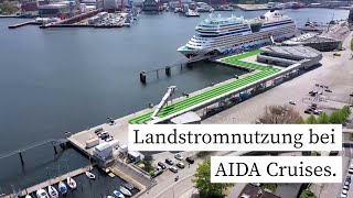 Landstromnutzung bei AIDA Cruises [upl. by Peery]