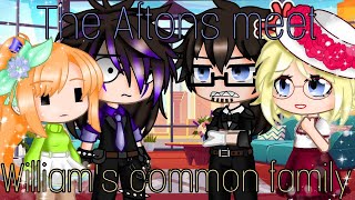 The Aftons meet Williams common family  My AU  FNAF  gachaduvar  aftonfamily fnaf [upl. by Truda]