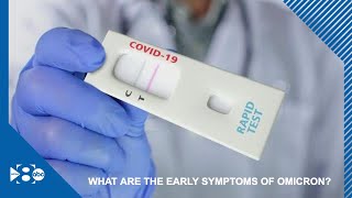 What are the early symptoms of Omicron variant of COVID19 Heres what one doctor has seen [upl. by Radnaskela86]