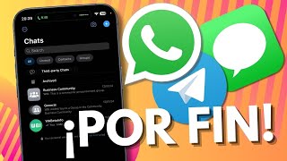 REVOLUCIÓN en WhatsApp ASÍ podrás ENVIAR MENSAJES a Telegram Signal o iMessage [upl. by Lay256]