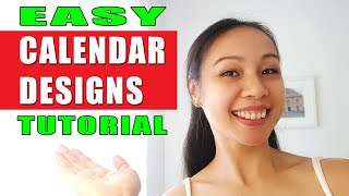 Tutorial  Easy Calendar Design with Calendar Wizard in Adobe Indesign For Designers [upl. by Nolyarb860]