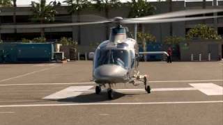 AW 109 Grand Arrives at HELIEXPO 2009 [upl. by Kussell]